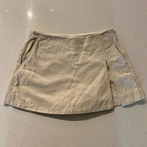 Aritzia Wilfred Stone Mini Skort